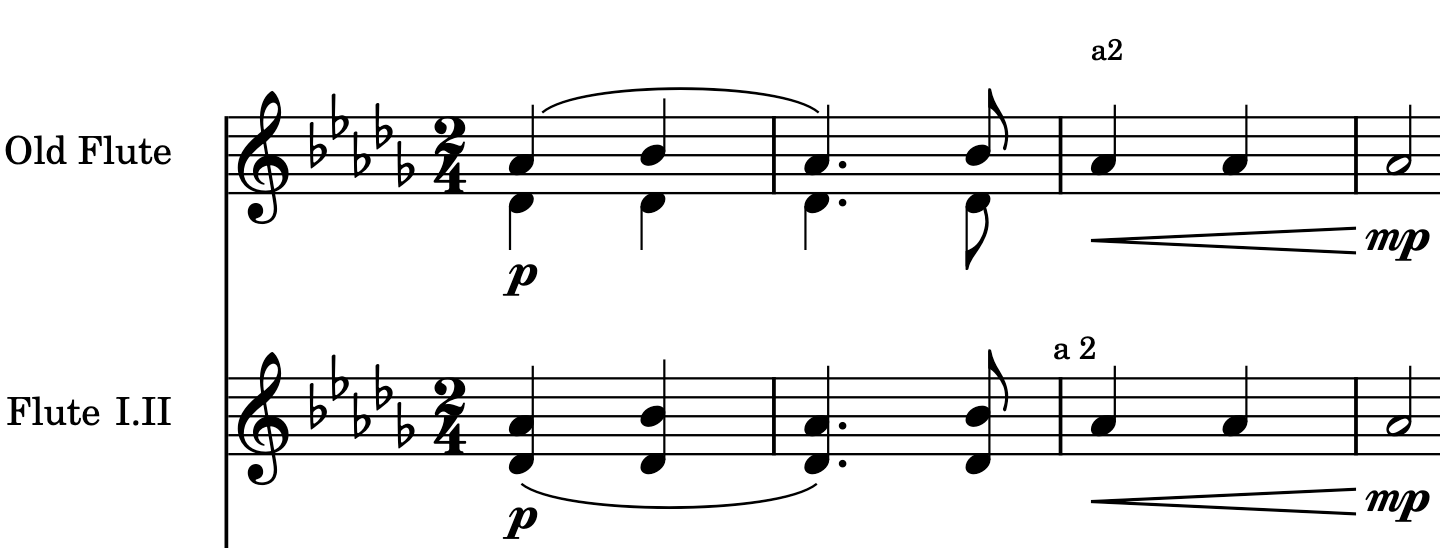 Dorico に読み込んだ MusicXML による重ね譜を偽物から本物にする方法